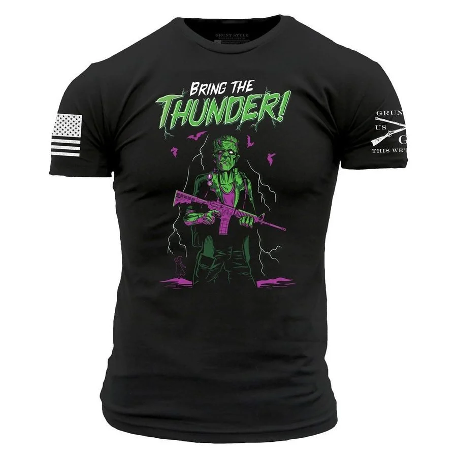 Bring The Thunder T-Shirt - Black
