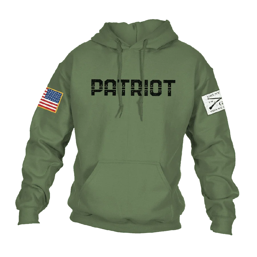 Patriot Hoodie - Military Green