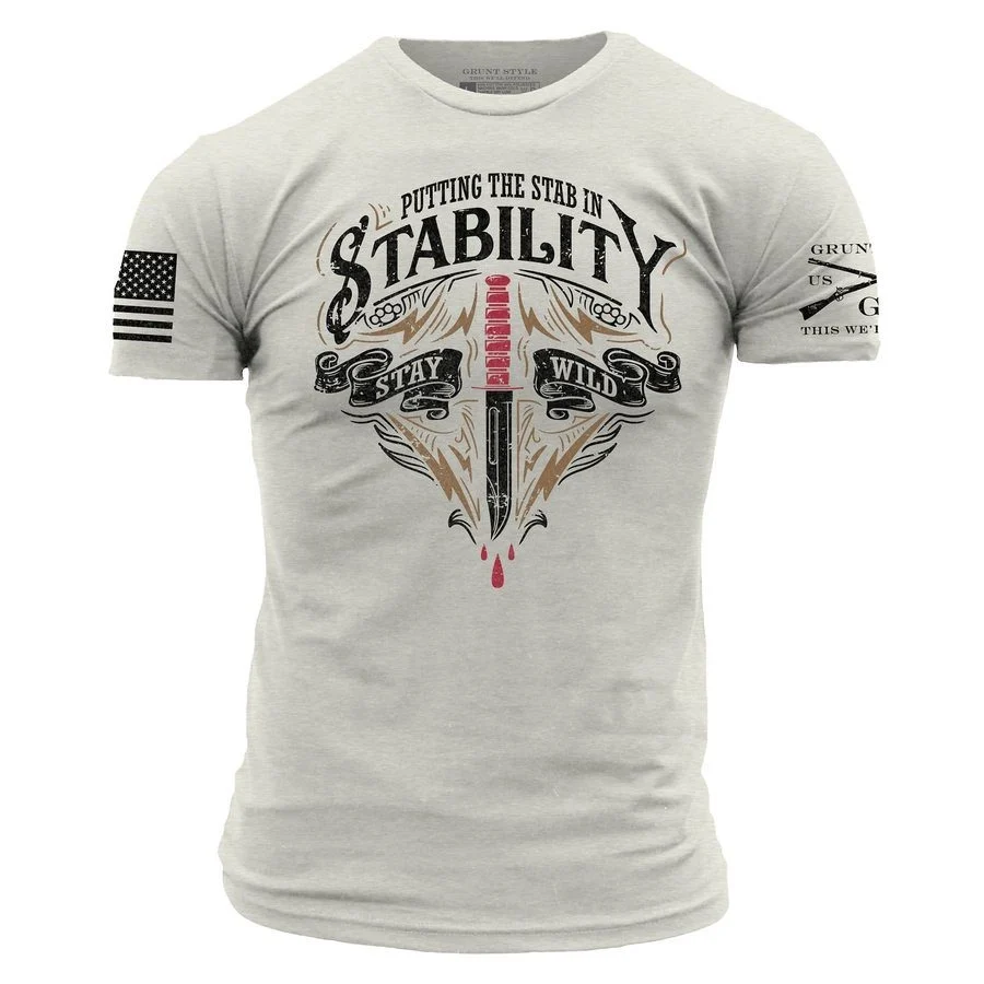 Stab in Stability T-Shirt - Sand