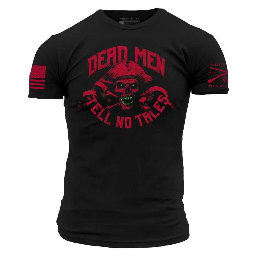 Dead Men Tell No Tales T-Shirt - Black