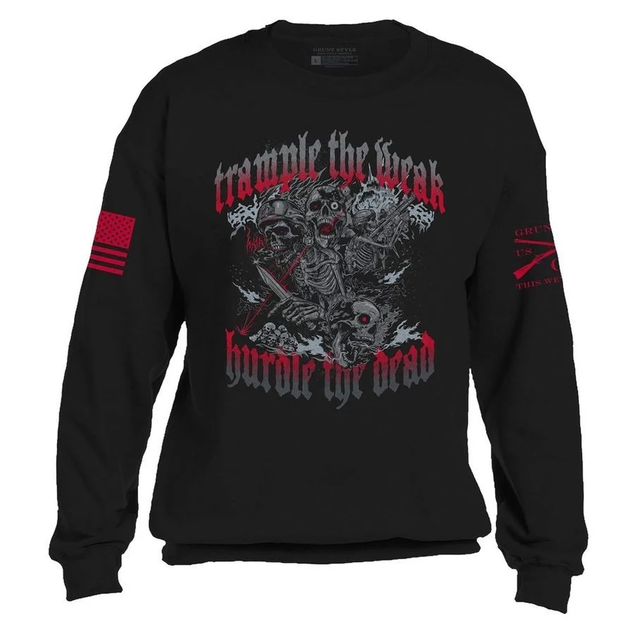 Hurdle The Dead Crew Sweatshirt - Black