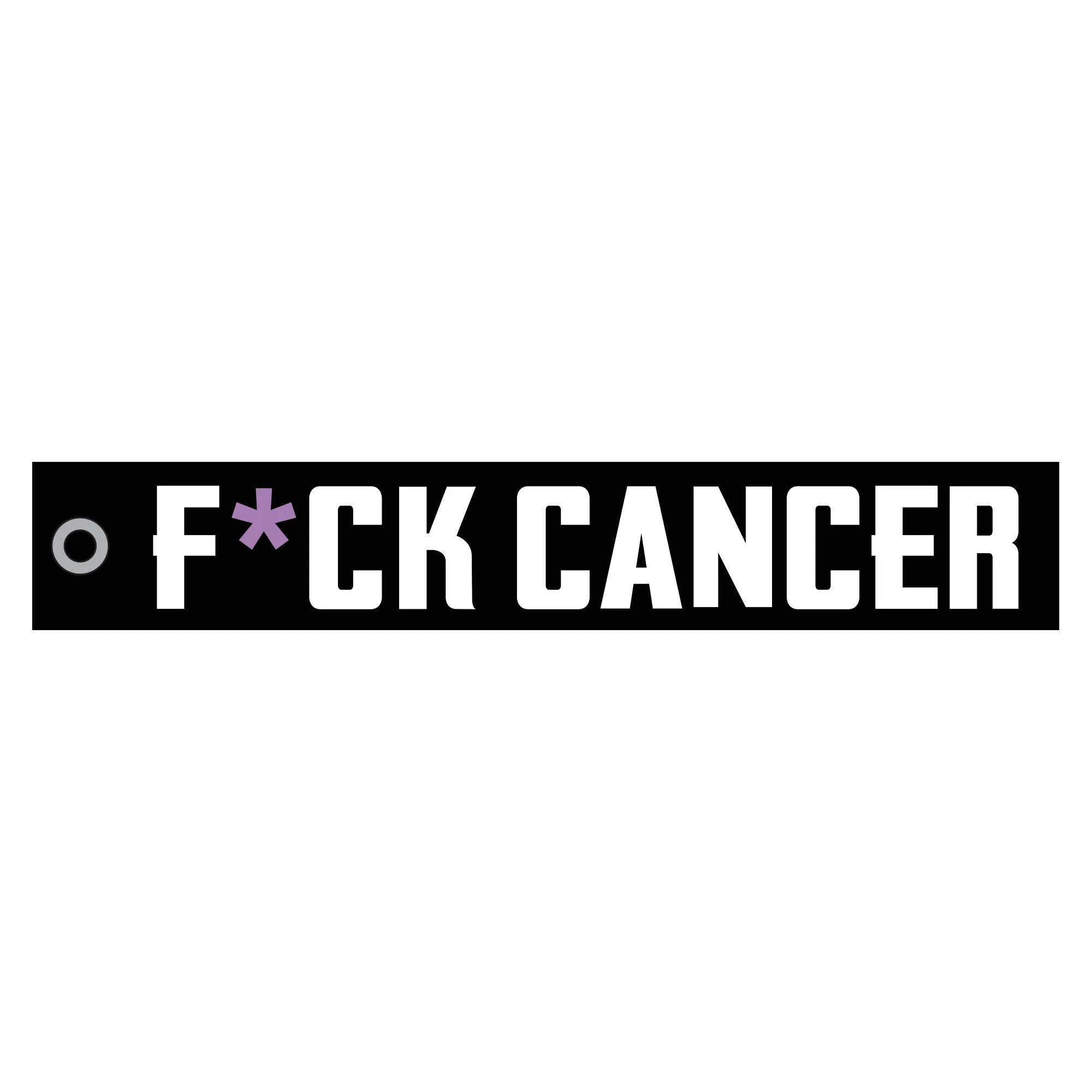 F*ck Cancer Flight Keychain