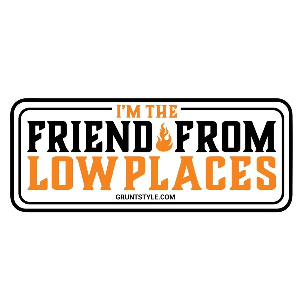 Friend From Low Places Sticker