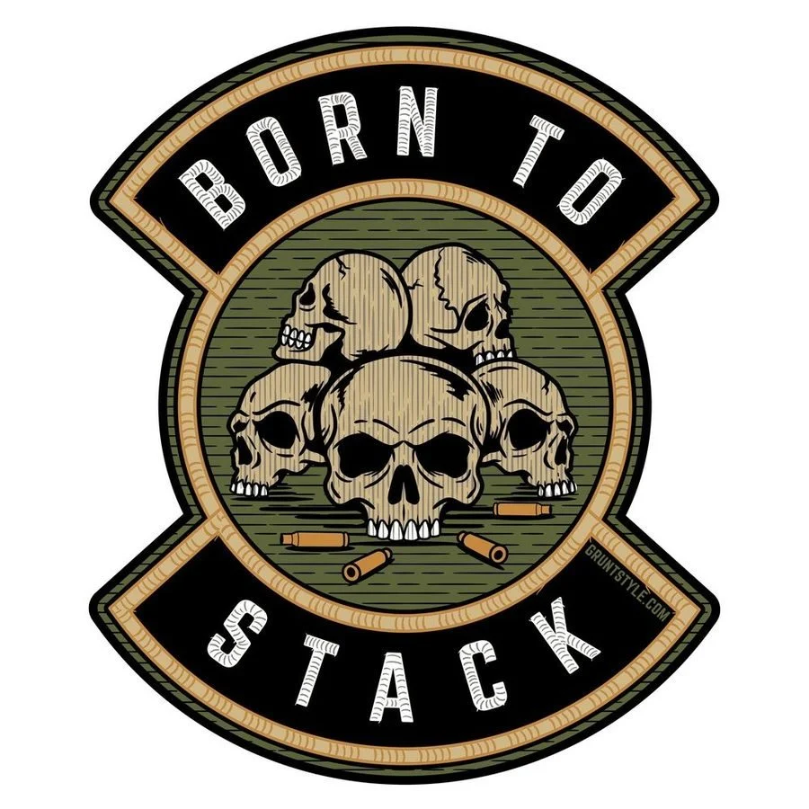 Born To Stack Sticker