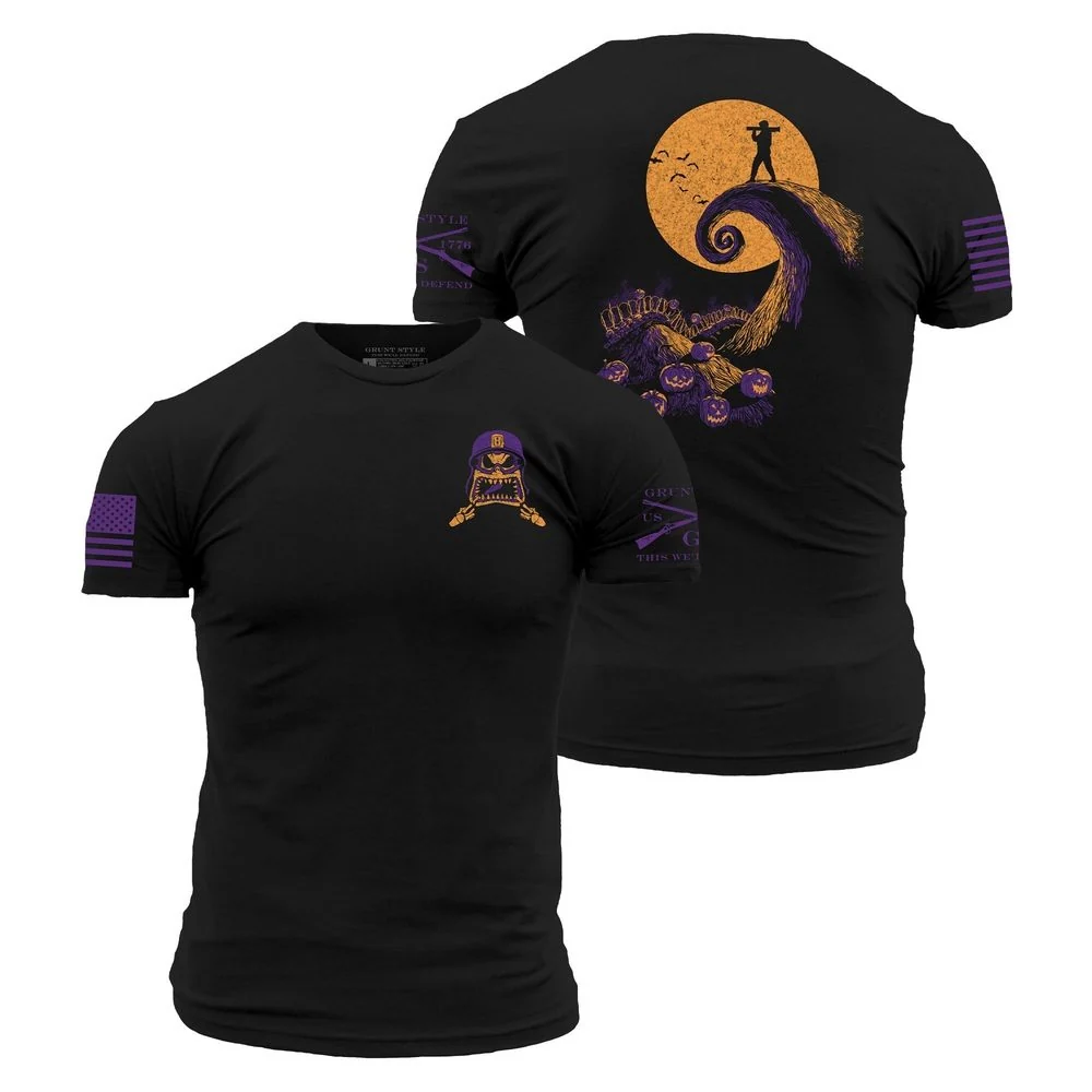 Night Raid Before Christmas T-Shirt - Black